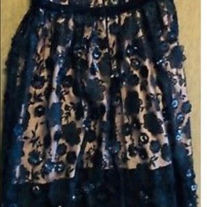 For Love and Lemons Beatrice Maxi dress black